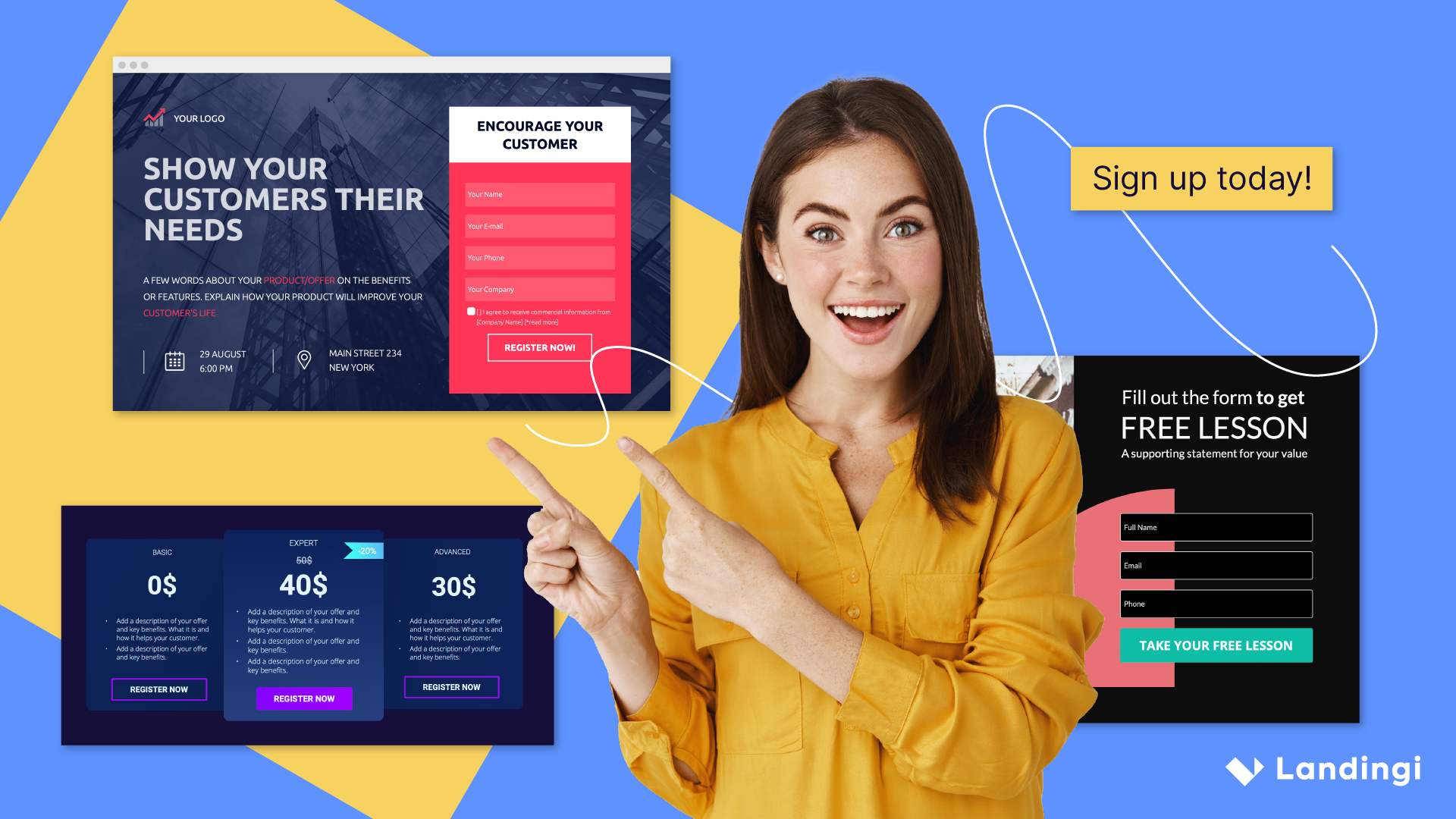 LANDING PAGE